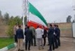 برافراشتن پرچم پر افتخار جمهوری اسلامی ایران